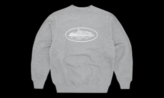 Corteiz Corteiz OG Alcatraz Sweatshirt Heather Grey - CRTZ-OALSW-HGREY