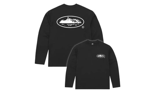 Corteiz OG Island L/S Tee Black
