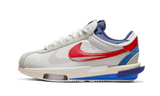 Nike Cortez 4.0 Sacai White University Red Blue - DQ0581-100
