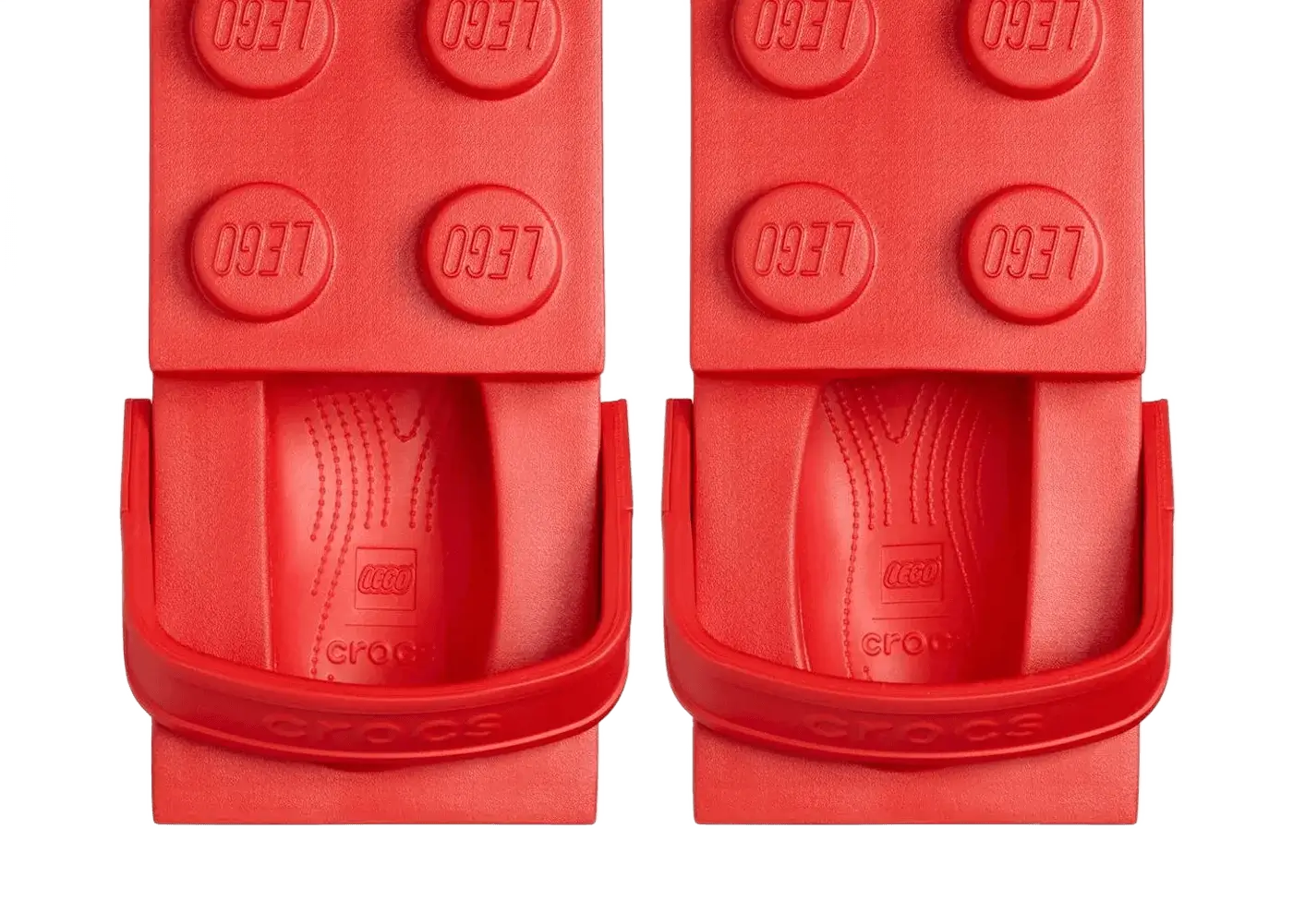 Crocs Brick Clog LEGO Red
