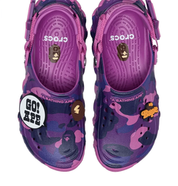 Crocs Echo RO Clog Bape Grapeberry Camo