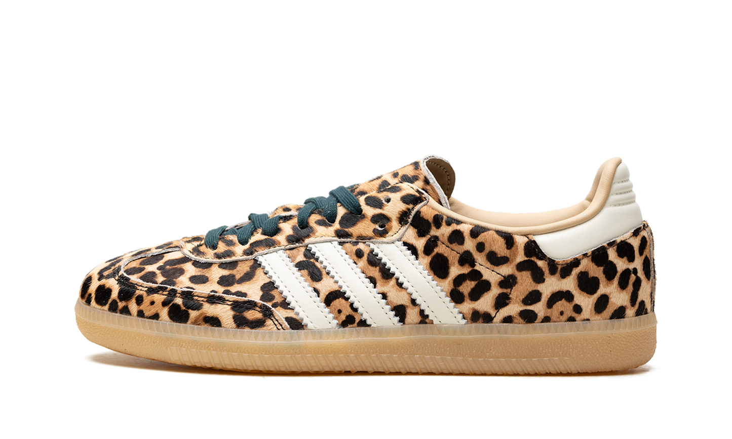 adidas Samba OG Leopard Magic Beige (Women's)