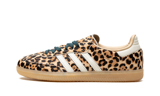 adidas Samba OG Leopard Magic Beige (Women's)