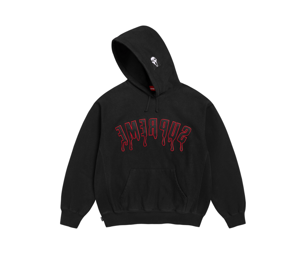 Supreme Ghostface Arc Hooded Sweatshirt 'Black'
