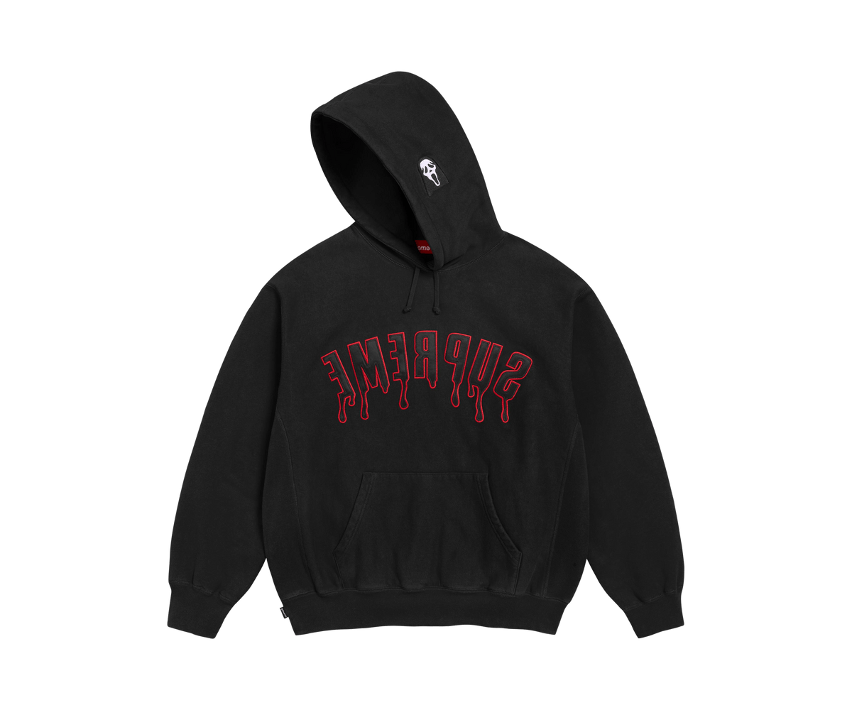 Supreme Ghostface Arc Hooded Sweatshirt 'Black'