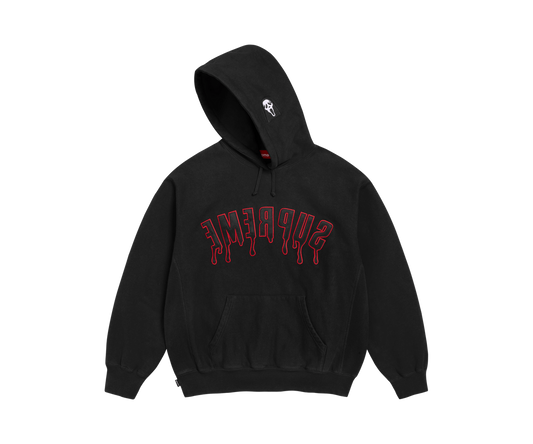 Supreme Ghostface Arc Hooded Sweatshirt 'Black'