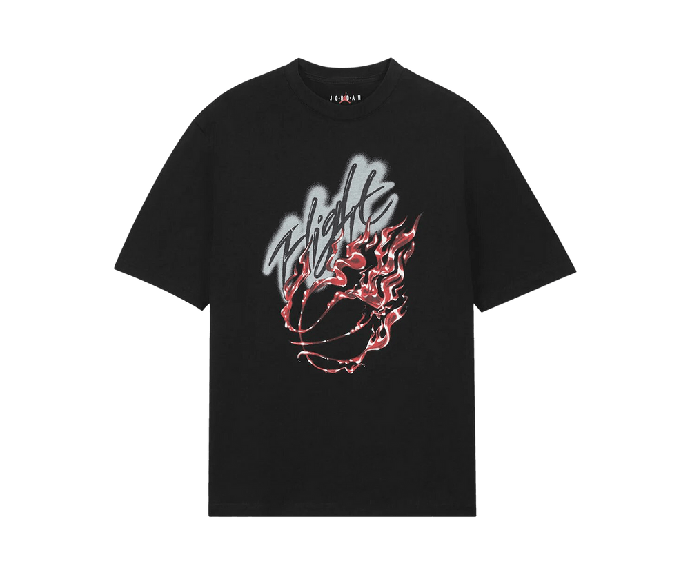 Travis Scott x Jordan Flight Graphic T-Shirt Black