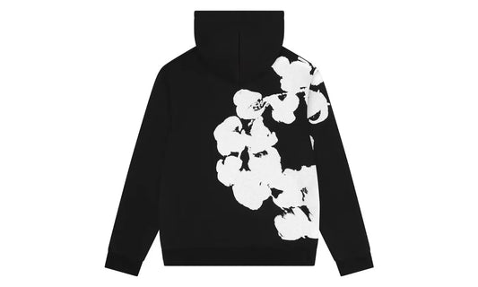Denim Tears Big Cotton Wreath Sweatshirt Black