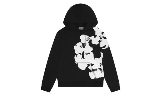 Denim Tears Big Cotton Wreath Sweatshirt Black