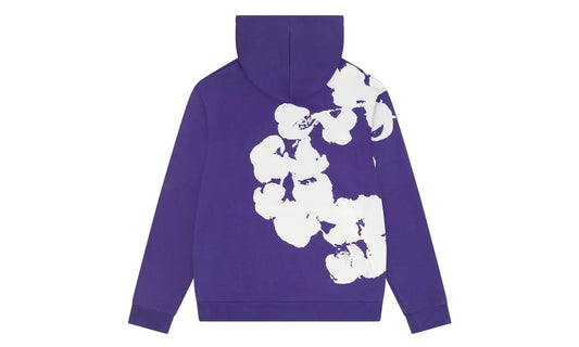 Denim Tears Big Cotton Wreath Sweatshirt Purple