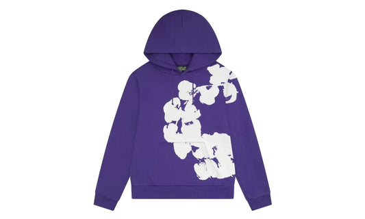 Denim Tears Big Cotton Wreath Sweatshirt Purple