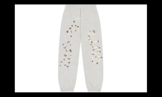 Denim Tears Denim Tears Chicken Bone Sweatpants Grey - DT-CHIBOSW-GREY