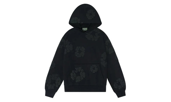 Denim Tears Cotton Wreath Hoodie Black Monochrome - DT-DTCWHB-BLACKMONOCHROME