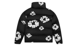 Denim Tears Cotton Wreath Puffer Jacket Black - DT-DTCWPJ-BLACK