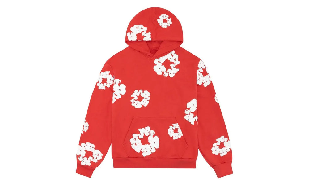 Denim Tears Cotton Wreath Sweatshirt Red - DT-DTCWSR-RED