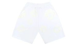Denim Tears Mono Cotton Wreath Shorts White - DT-DTMCWS-WHITE
