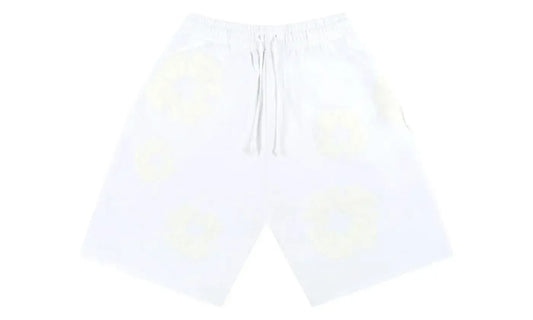 Denim Tears Mono Cotton Wreath Shorts White