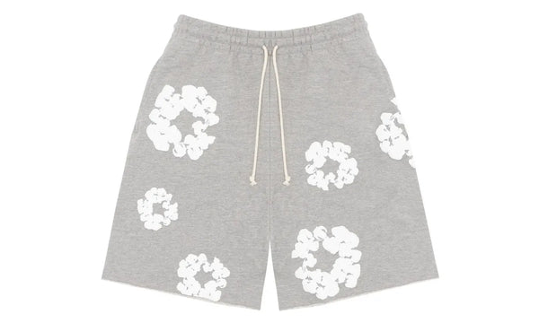 Denim Tears The Cotton Wreath Shorts Grey - DT-DTTCWS-GREY