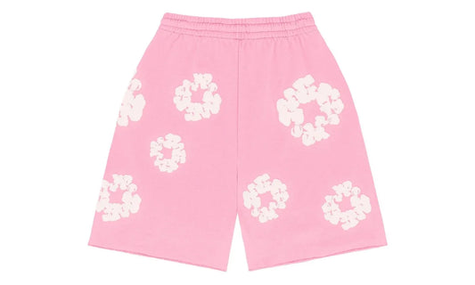 Denim Tears The Cotton Wreath Shorts Pink - DT-DTTCWS-PINK