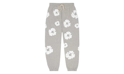 Denim Tears The Cotton Wreath Sweatpants Grey - Aplug