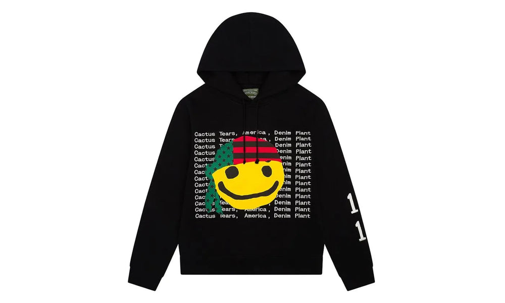 Denim Tears x CPFM Cactus Tears Hoodie Black - DT-DTXCCT-BLACK