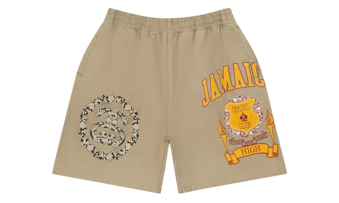 Denim Tears x Stussy Jamaica High Khaki Short Brown - DT-DTXSJH-BROWN