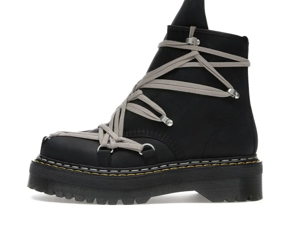 Dr Martens 1460 DRKSHDW Quad Sole Mega Lace Boot Rick Owens Black