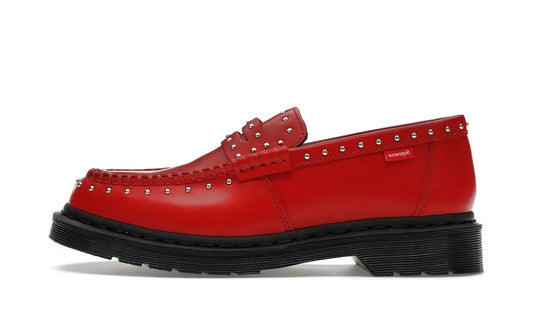 Dr. Martens Studded Penton Loafer Supreme Red