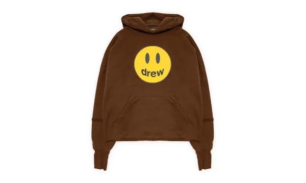 drew house mascot deconstructed hoodie brown – APLUG PL