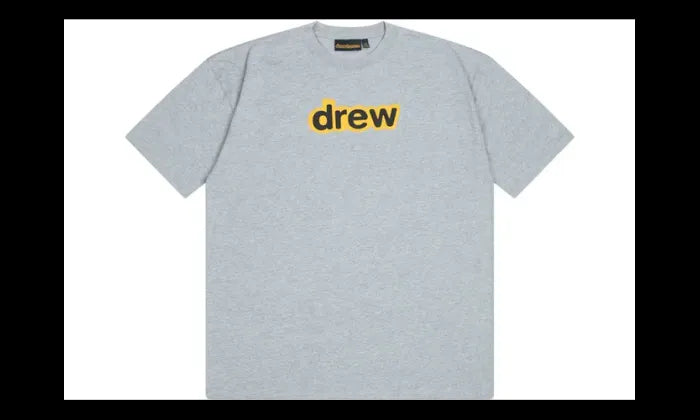 drew house drew house secret ss t-shirt heather grey - DREWH-SECSST-HGREY