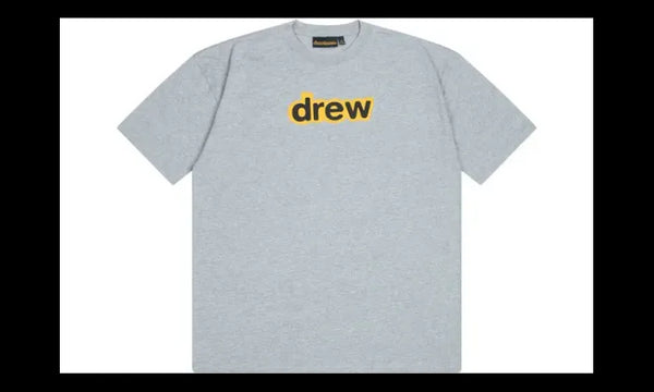 drew house drew house secret ss t-shirt heather grey - DREWH-SECSST-HGREY