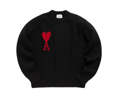 Ami Sweater 'Black/Red'