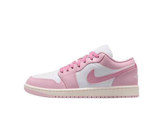 Jordan 1 Low Iced Carmine White (Women's)