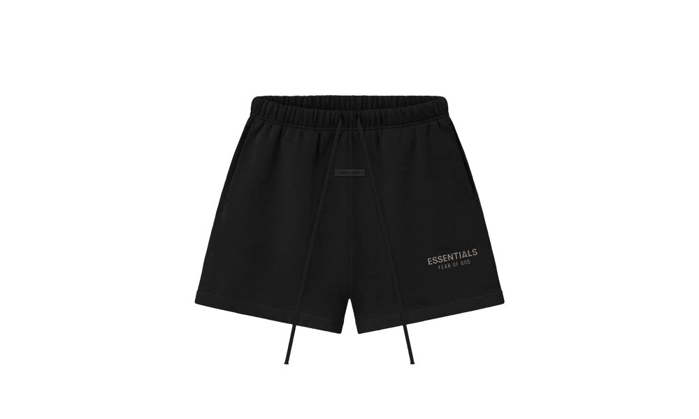 Fear of God Essentials Classic Fleece Sweatshort Jet Black
