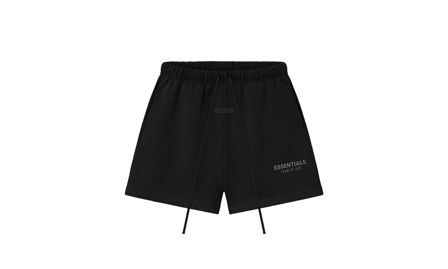 Fear of God Essentials Classic Fleece Sweatshort Jet Black