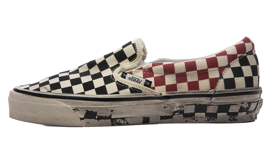 Vans LX Classic Slip-On 98 Act of Disagreement Black Checkerboard