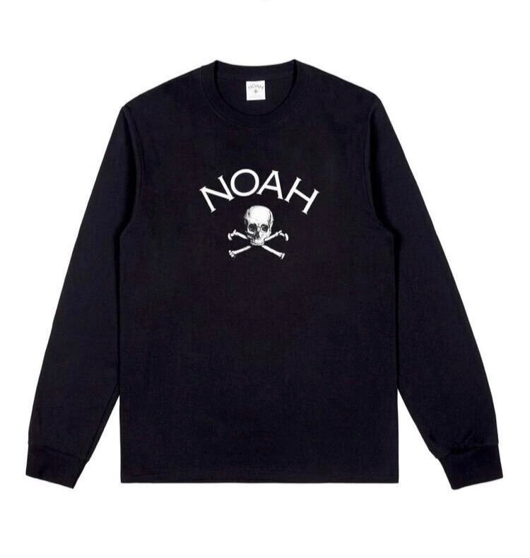 Noah Jolly Roger LongSleeve Black - NOAHJB