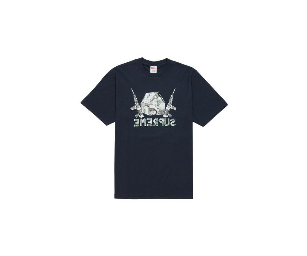 Supreme Origami Tee Navy