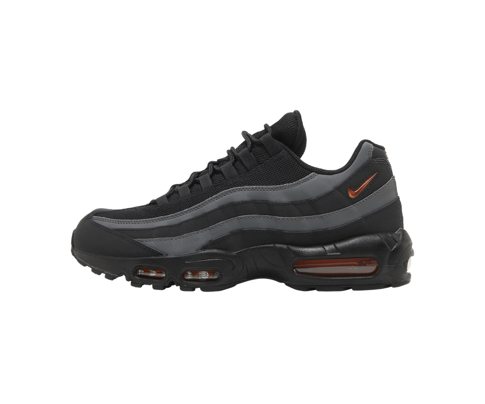 Nike Air Max 95 Black Grey Safety Orange