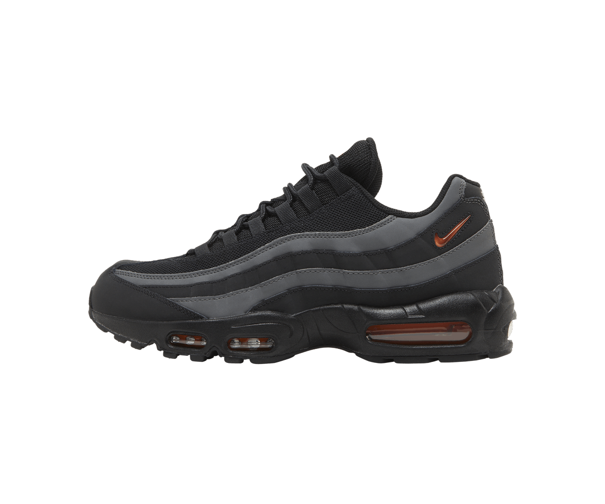 Nike Air Max 95 Black Grey Safety Orange