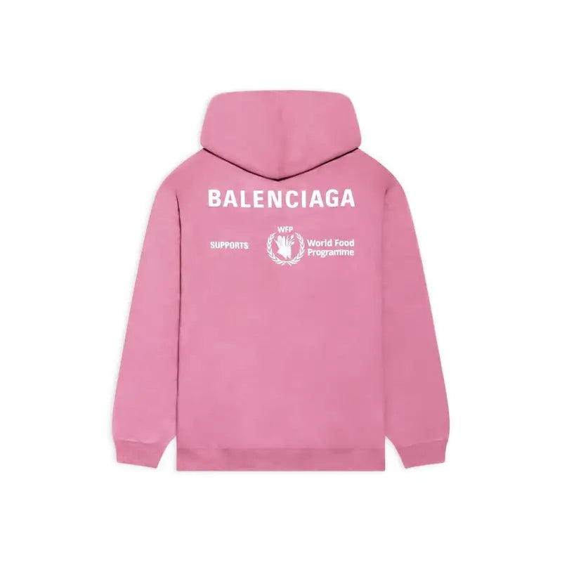 Balenciaga World Food Programme Hoodie Pink - BBWFP-HD-PNK