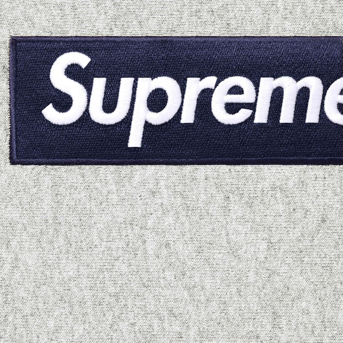 Supreme Box Logo Hooded Sweatshirt Heather Grey (FW25)  - SUPHOODGRAY25