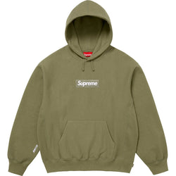 Supreme Box Logo Hooded Sweatshirt Olive (FW25) - SUPHOODOLV25
