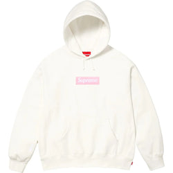 Supreme Box Logo Hooded Sweatshirt White (FW25) - SUPHOODWHT25