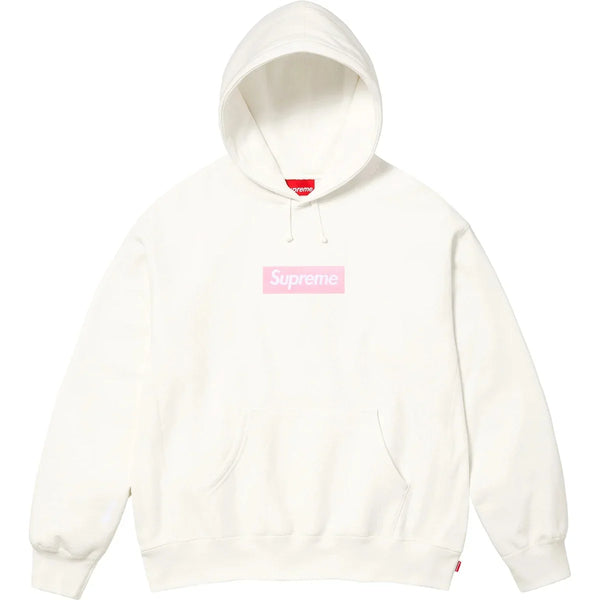 Supreme Box Logo Hooded Sweatshirt White (FW25) - SUPHOODWHT25