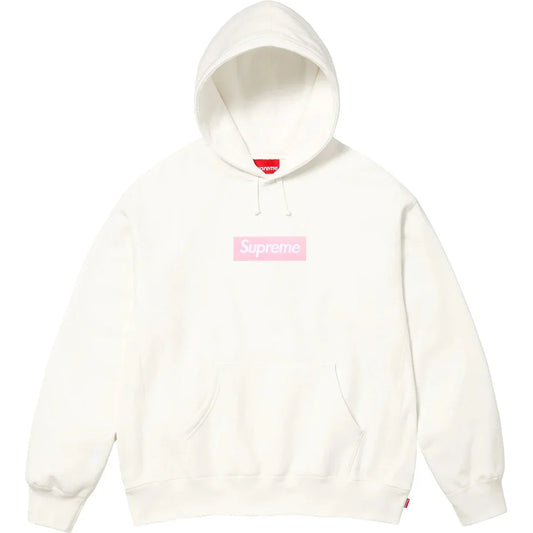 Supreme Box Logo Hooded Sweatshirt White (FW25) - SUPHOODWHT25