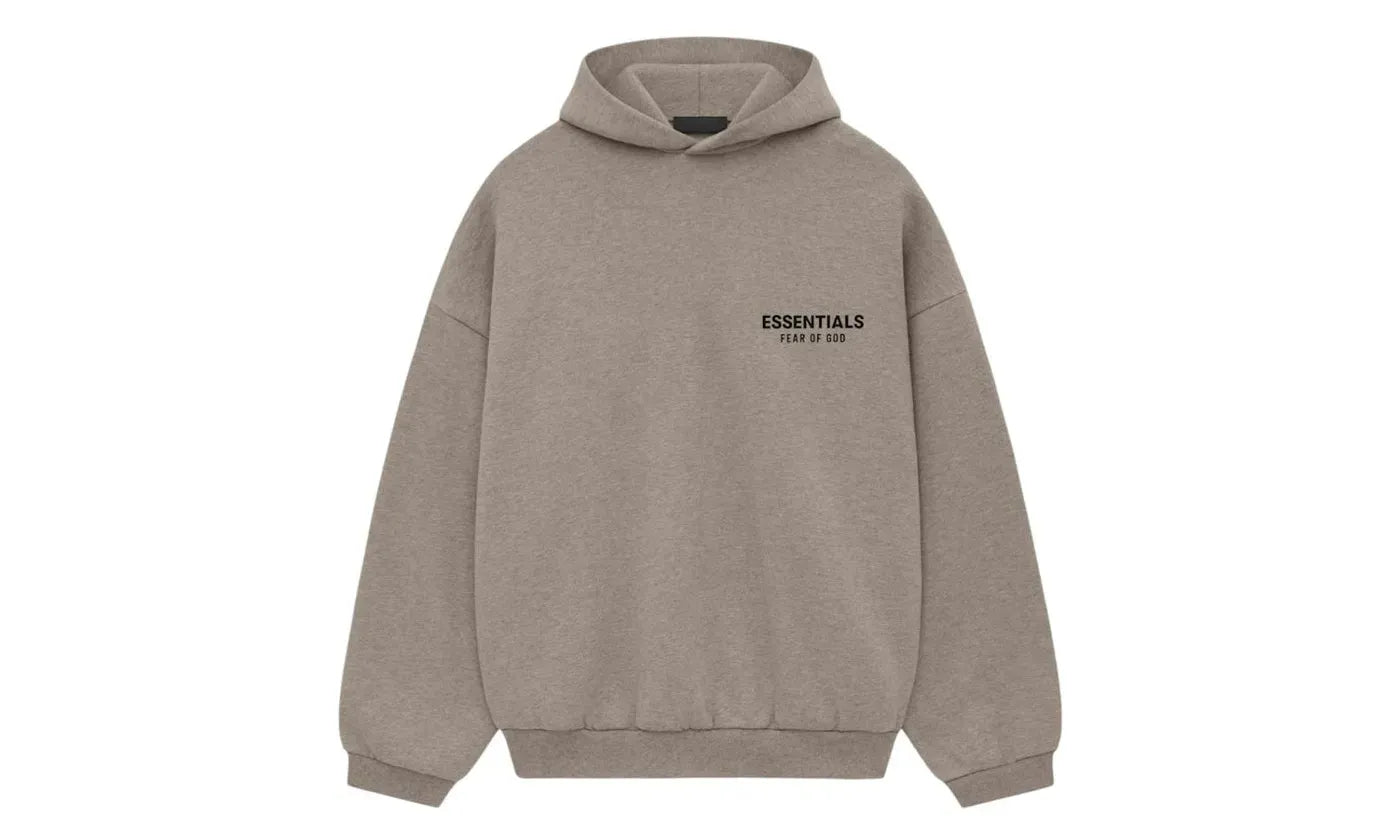 Fear of God Essentials Fleece Hoodie (FW24) Heather Gray