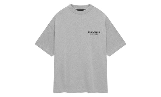 Fear of God Essentials Jersey Crewneck T-Shirt Light Heather Gray - 125HO244368F