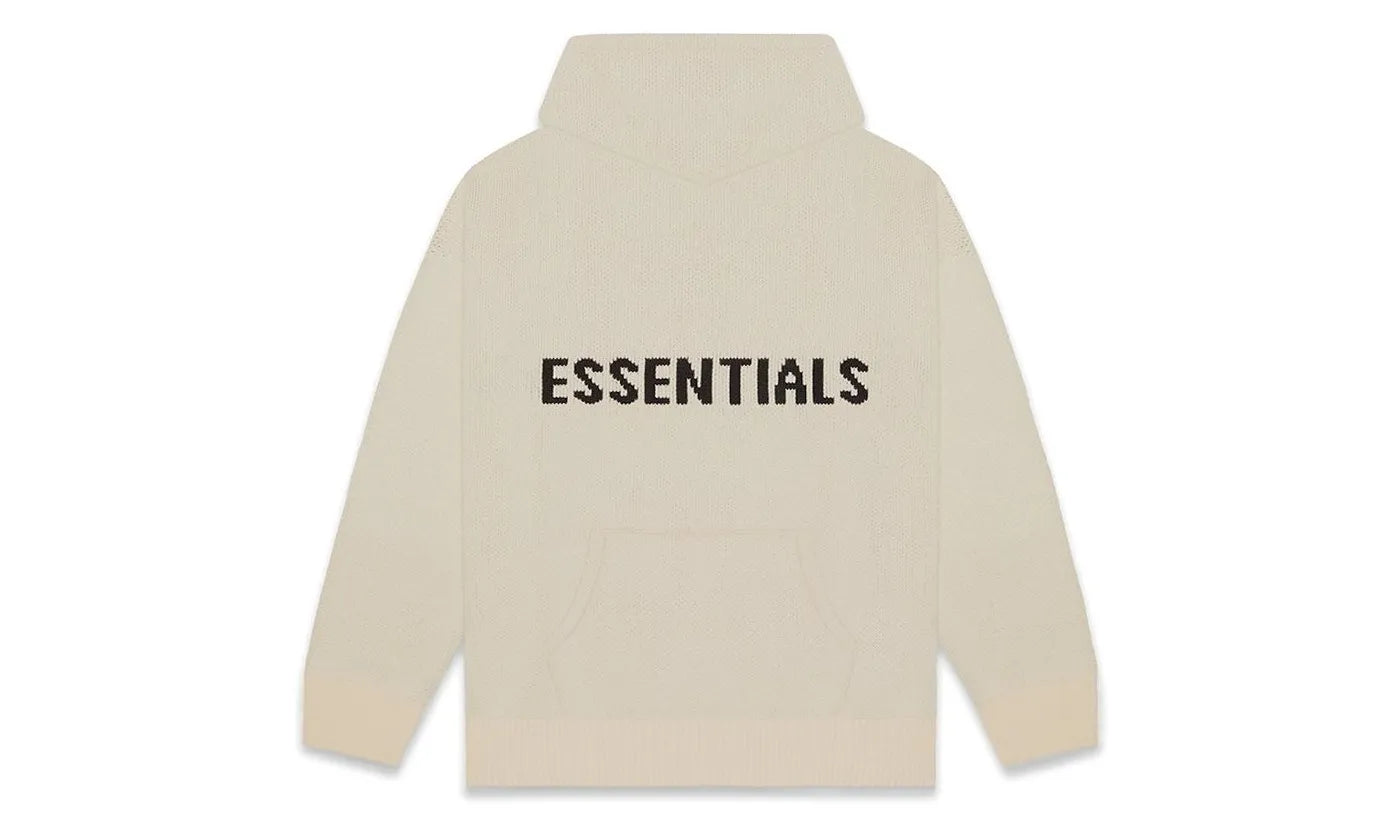 Fear of God Essentials Knit Hoodie (FW20) Olive/Khaki - FOG-FOGEKH-MULTI