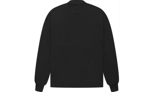 Fear of God Fear of God Essentials Long Sleeve Tee Jet Black - 125SP232010F